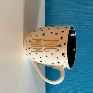 Ceramic “Dog Mom” Coffee cup